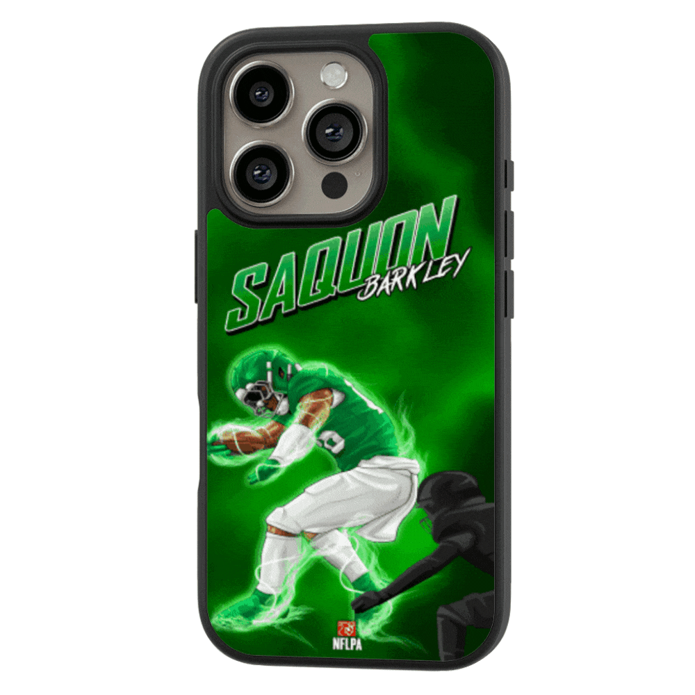 Saquon Barkley - 3D Reverse Hurdle - iPhone 16 Pro Max Saquon Barkley - 3D Reverse Hurdle - iPhone 16 Pro Max