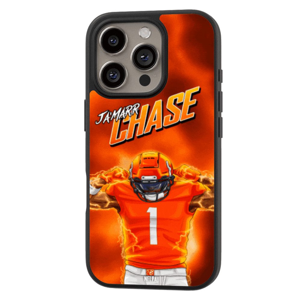 Jamarr Chase 3D Celebration iPhone 16 Pro Max - Main Image