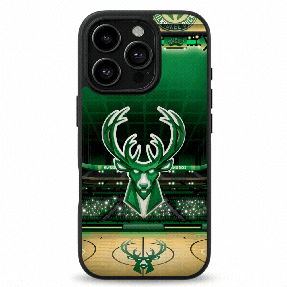Milwaukee Bucks - iPhone Motion NBA Collection FM Cases Milwaukee Bucks - iPhone Motion NBA Collection FM Cases