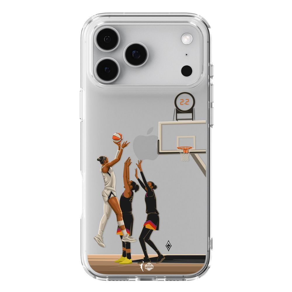 A’ja Wilson | The Shot - WNBPA Clear Case A’ja Wilson | The Shot - WNBPA Clear Case