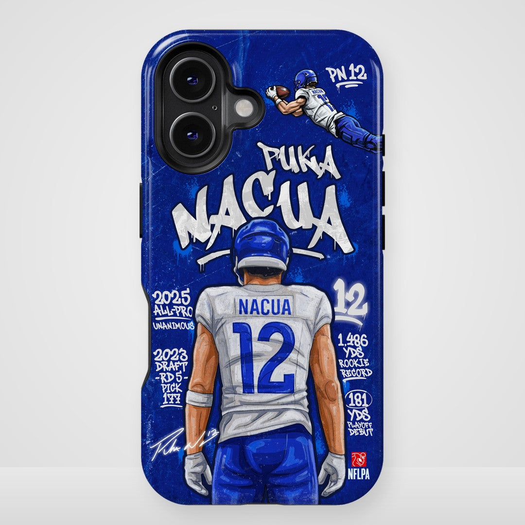 Puka Nacua NFLPA Graffiti 27 phone case