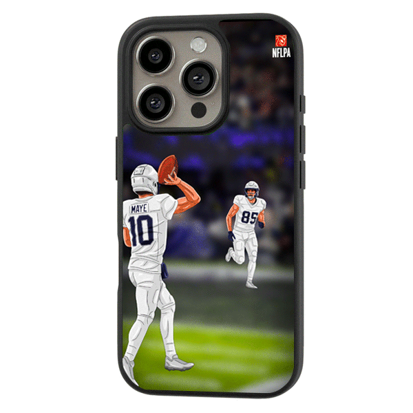 Drake Maye No Look NFLPA Rotoscope FM Cases Drake Maye No Look NFLPA Rotoscope FM Cases