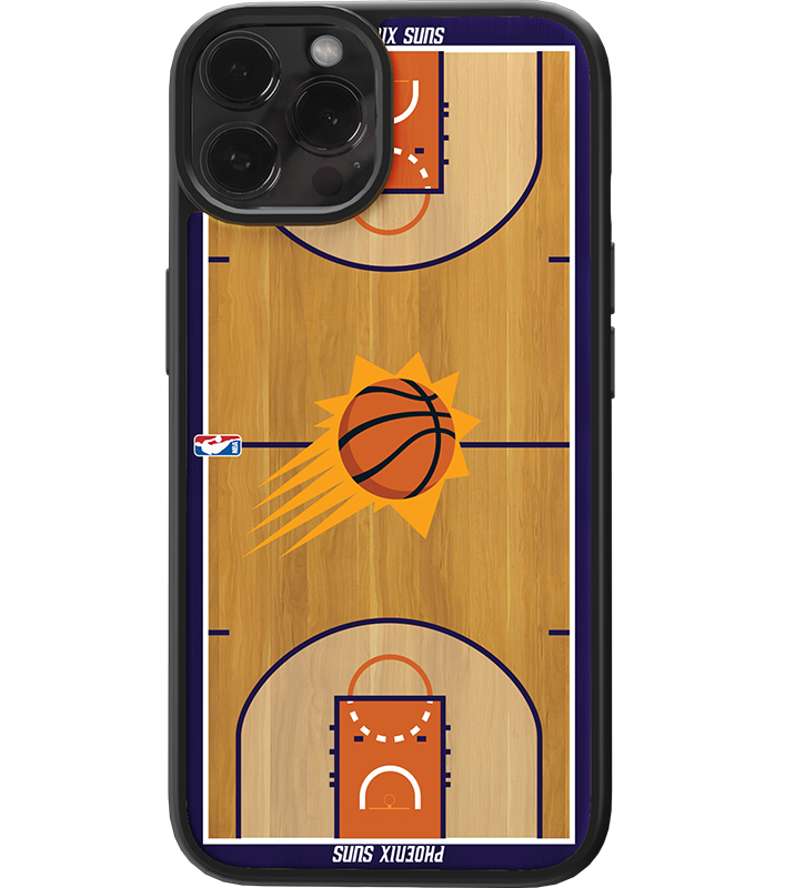 NBA Phoenix Suns Large Logo iPhone 13 Mini Clear Case NBA Phoenix Suns Large Logo iPhone 13 Mini Clear Case