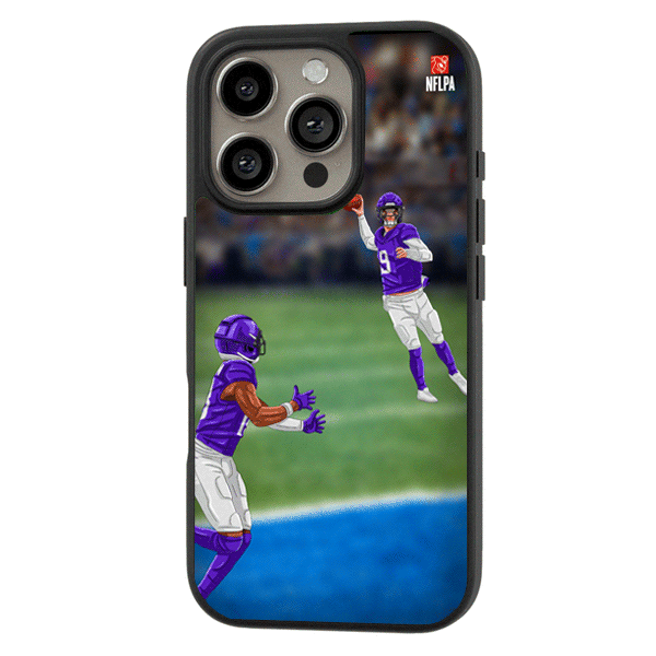 J. J. McCarthy to Jefferson – NFLPA Rotoscope